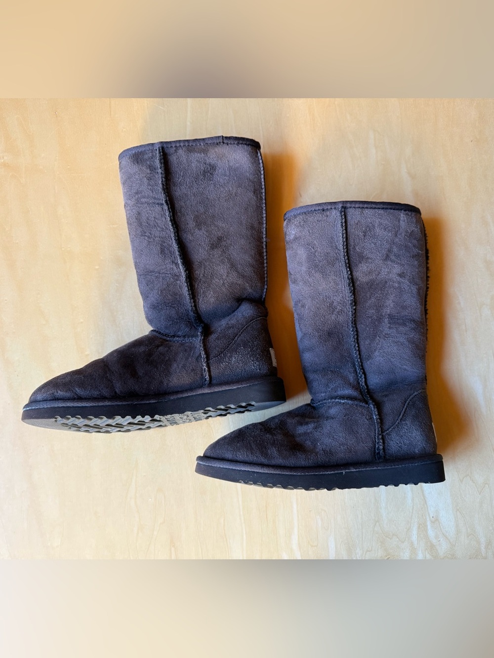 UGG Women's Tall Suede Boots in Brown